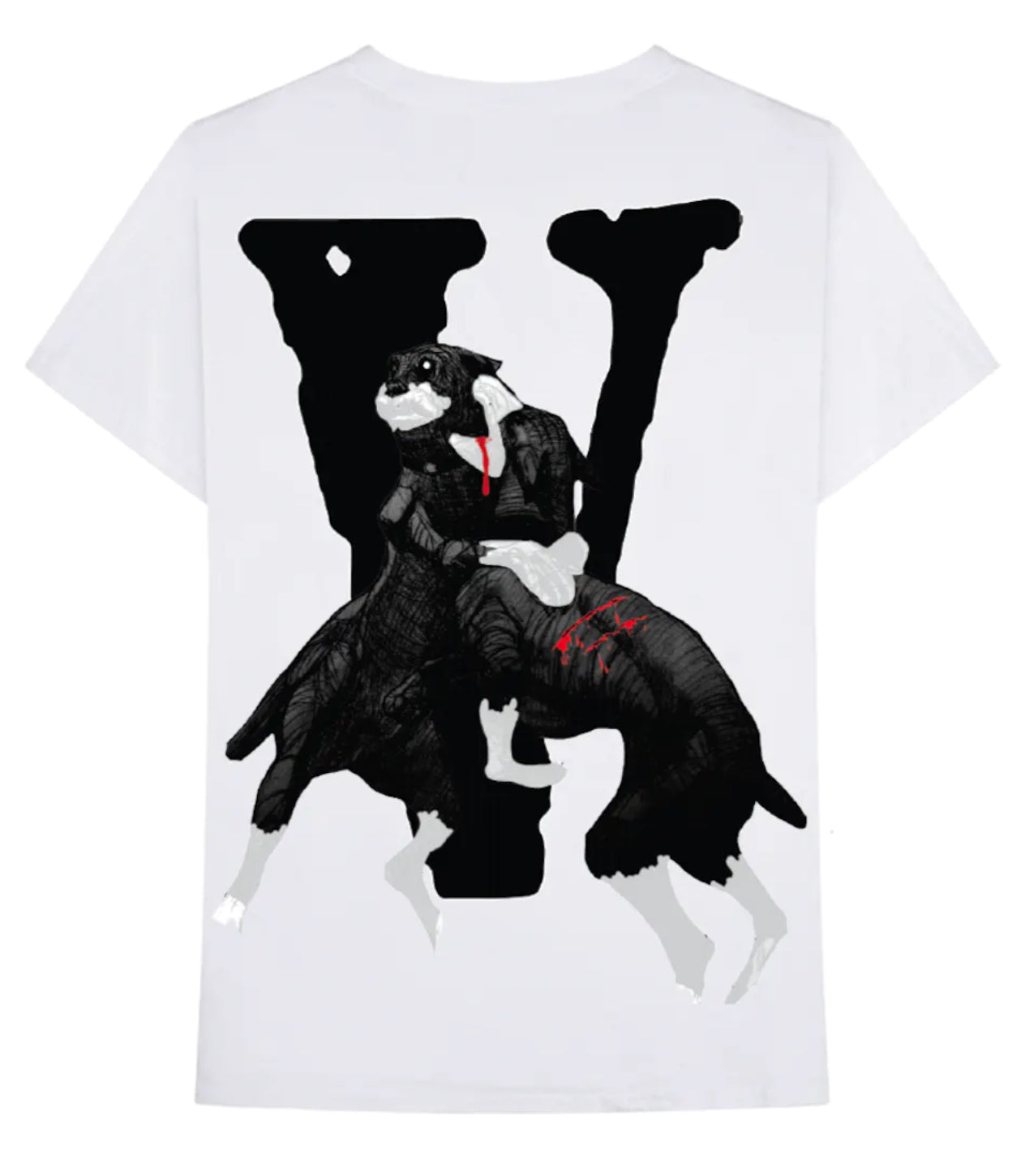 City Morgue x Vlone Dogs Tee (White)