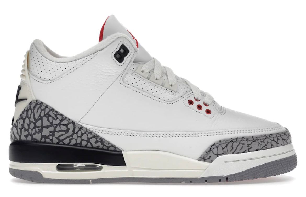 Air Jordan 3 Retro ‘White Cement Reimagined’(GS)