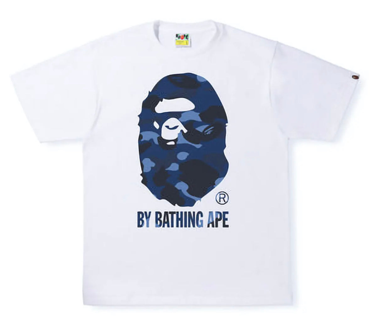 BAPE Color Camo By Bathing Ape Tee (SS22) White Navy