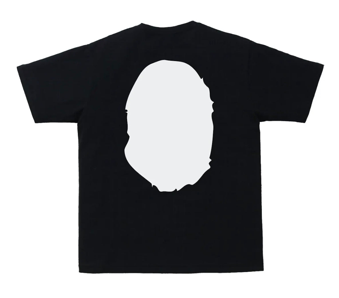 BAPE Bicolor Big Ape Head Tee (FW21/SS22/FW22) Black