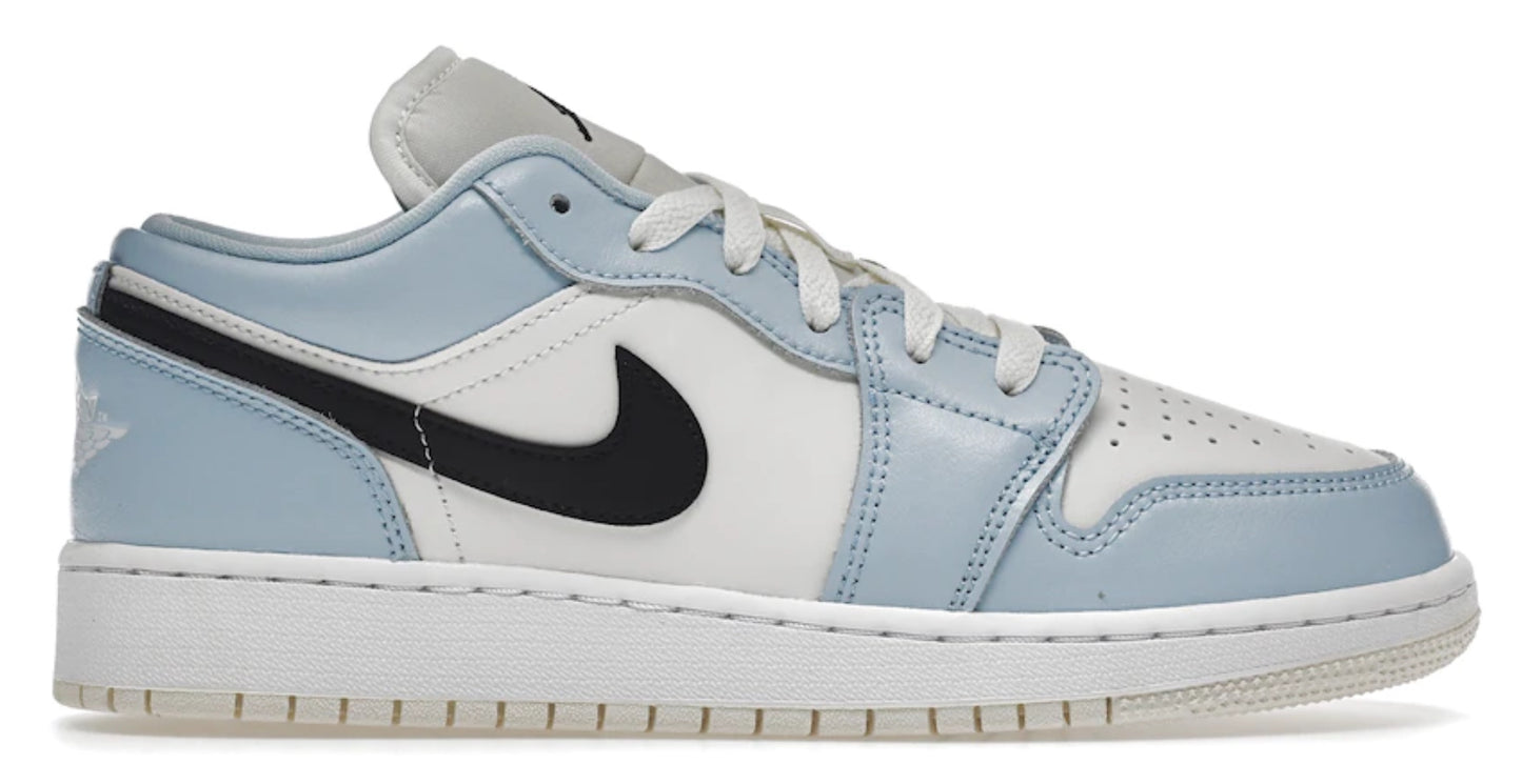 Air Jordan 1 Low ‘Ice Blue Black’(GS)