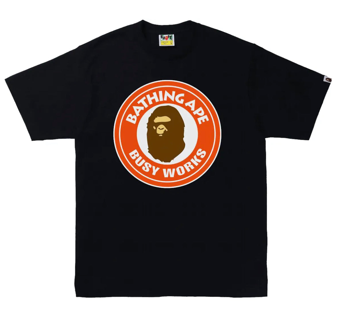 BAPE Colors Busy Works Tee Black